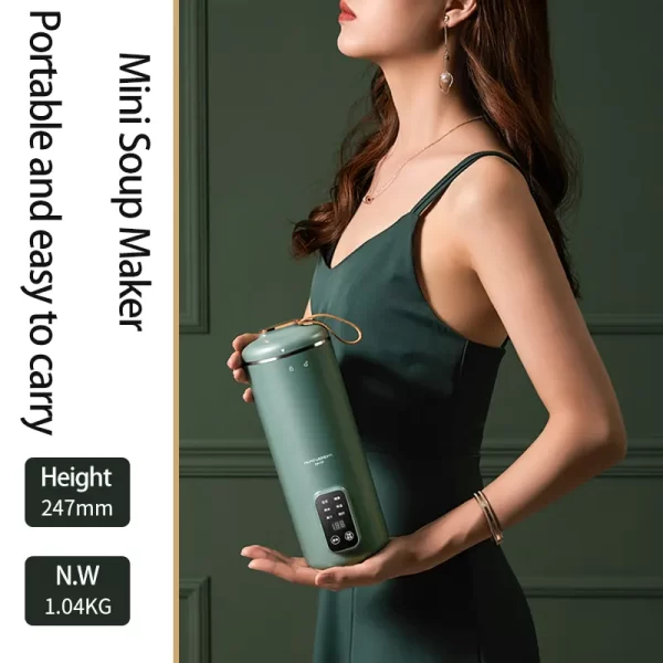 Blender Glass Jar Bady Food And 1 Piece Cum 1.6 Ltr Soup Maker Machine - Image 5