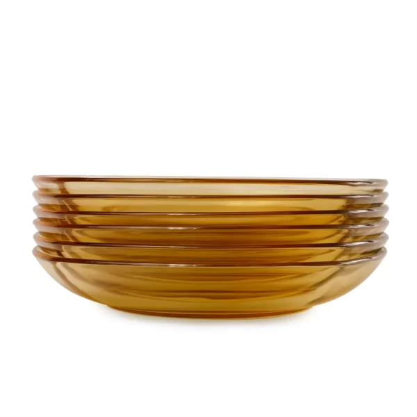 wholesale custom high quality Colour glass serving food tray dishes glass bowl plates - Image 4