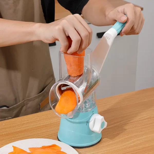 Wholesale multifunctional stainless steel manual slicer vegetable shredder cutter chopper - Image 8