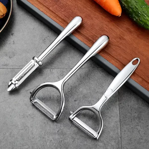 Kitchen Gadgets 2023 Stainless Steel 304 Potato Peeler Fruit Slicer Vegetable Peeler For Home Kitchen - Image 4