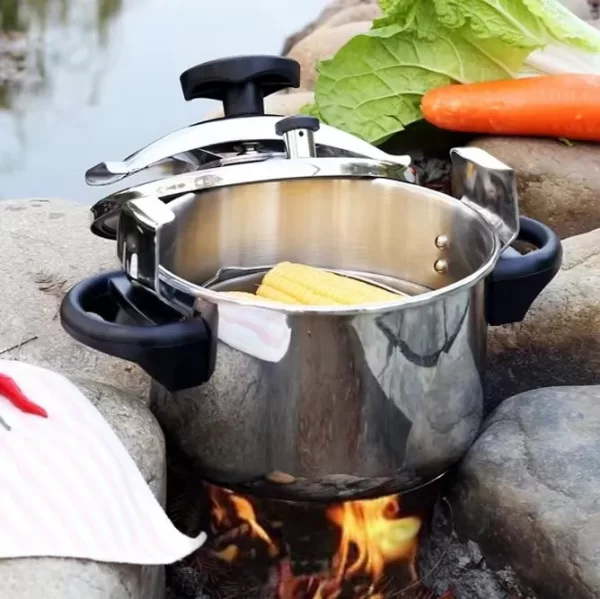 multifunctional stainless steel olla de presion 3 4 5 7 9 11L spring valve gas pressure cooker with handles for all foods - Image 6