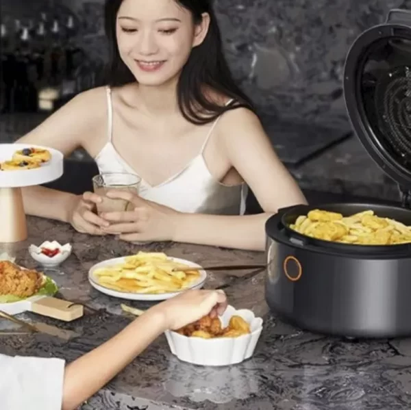 Air fryer visual multifunctional large capacity electric fryer all-in-one machine intelligent oil-free air fryer gift - Image 5