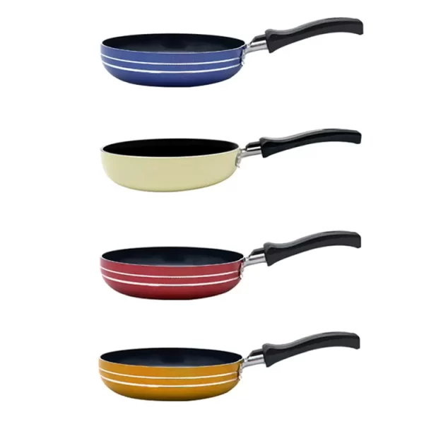 Full Size Frypan Aluminum Pan Induction Non-Stick Fry Non Stick Egg Omelet Steak Kitchen Handle Nonstick Frying Pan - Image 2