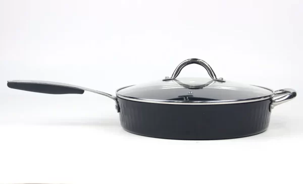 Pressed cookware 5 pcs kitchen cookware nonstick frying pan and pot set price - Image 6