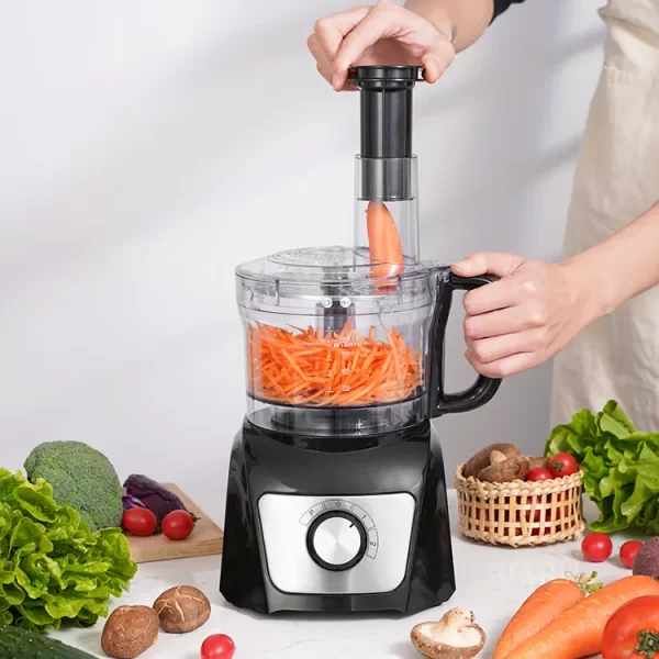 Power 500 watt motor 8 cups(1866ml) chopper bowl baby food maker processor Complementary food processor set - Image 2