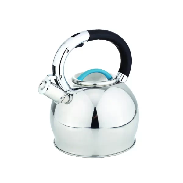Mirror Finished Stainless Steel Whistling Kettle Tea Pots for Stove Top