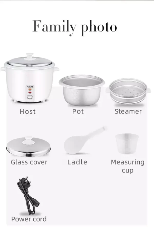 Factory Hot Selling Small kitchen appliance electric drum type electric rice cooker in 0.6L/1L/1.5L/1.8L/2.2L/2.8L - Image 3
