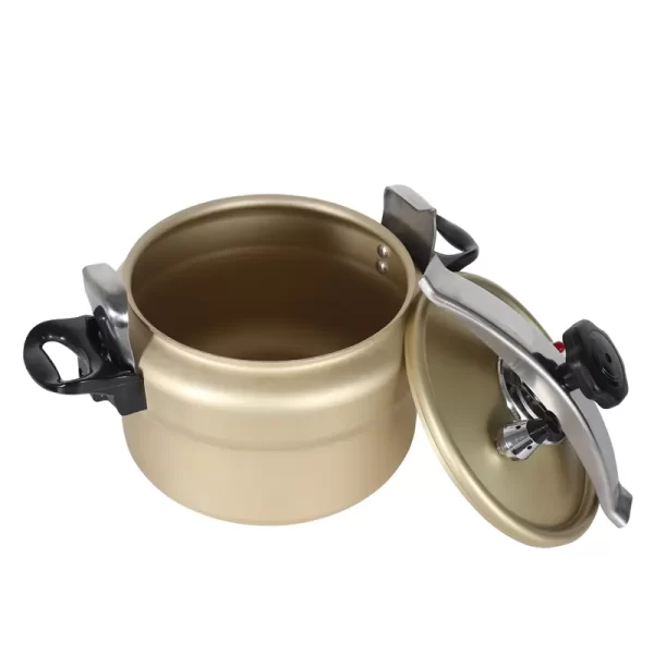 Aluminium Heavy Gauge Restaurant Kitchenware Soft Anodized Pressure Cookers - Image 4