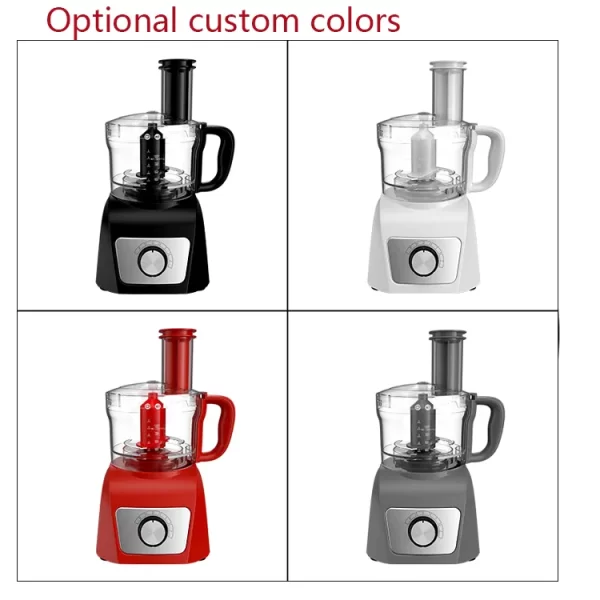 Power 500 watt motor 8 cups(1866ml) chopper bowl baby food maker processor Complementary food processor set - Image 5