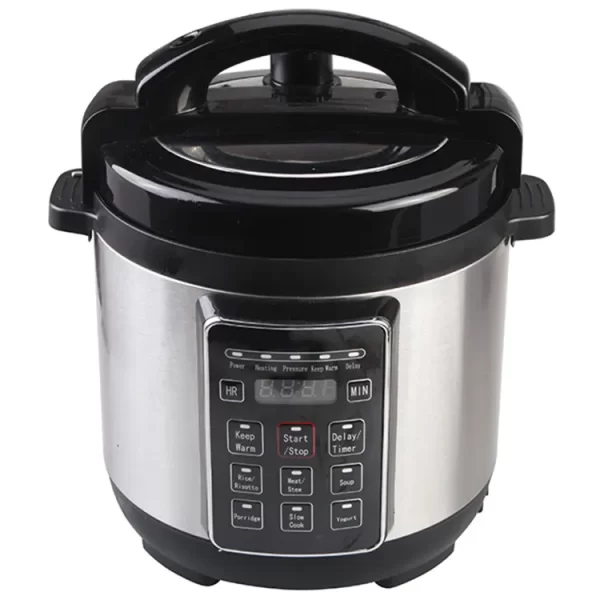Stainless steel electric 6-in-1 programmable pressure cooker 12861A - Image 4
