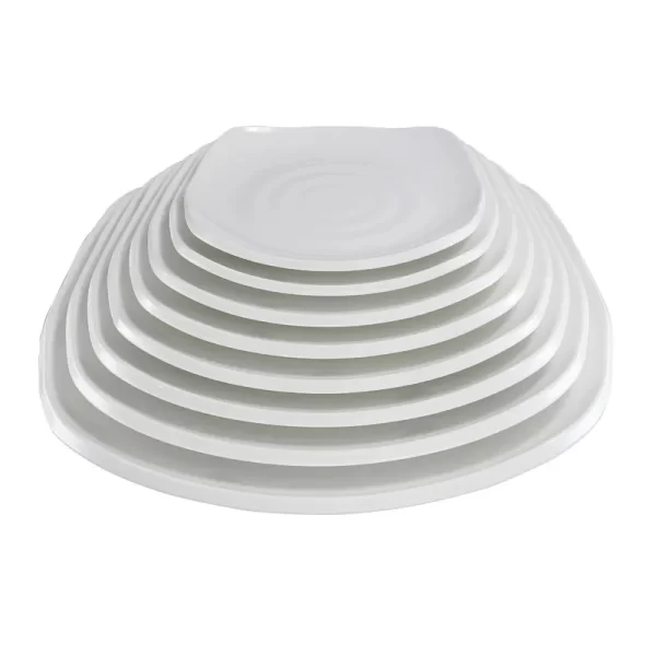 DONGYU factory traditional classic style melamine plates custom design logo melamine dinner plates - Image 4