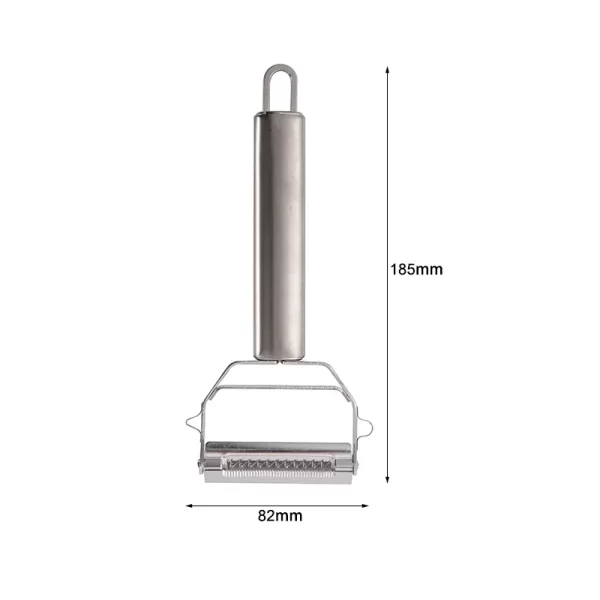 multi-purpose stainless steel Julienne Peeler Vegetable carrot potato paring peeler for kitchen - Image 4