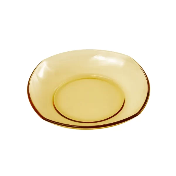wholesale custom high quality Colour glass serving food tray dishes glass bowl plates - Image 3