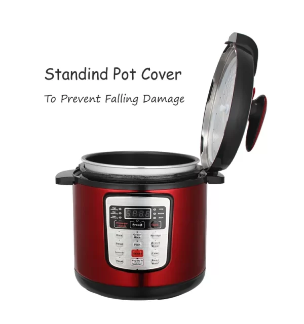 2023 Electric Pressure Cooker 5L 900W CB CE Stainless Steel 70kpa pressure cooker - Image 5