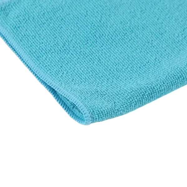 BSCI wholesale standard size kitchen clean plain colour microfiber cloth kitchen towel - Image 3