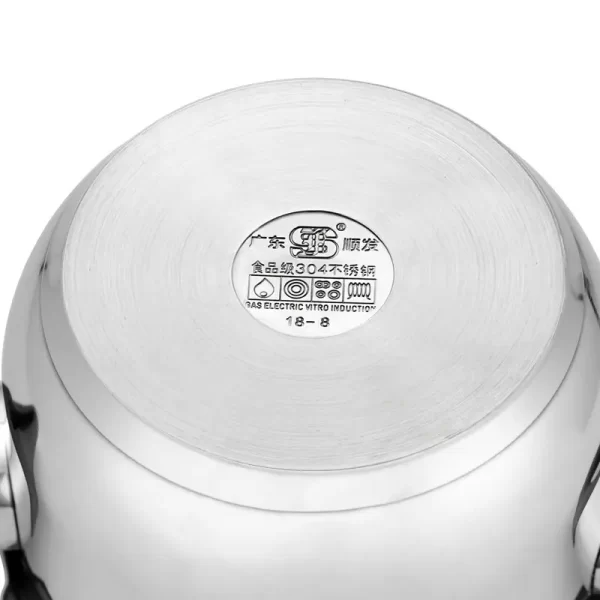 Pressure Pot Pressure Cooker 18-24cm 4.5L-10L for Induction Cooker Shape 304 Stainless Steel 22cm/8l G Eco-friendly - Image 6