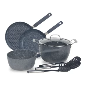 casserol granite cooking pot set Stainless kitchen non-stick fry pan cookware kitchen pans and pans