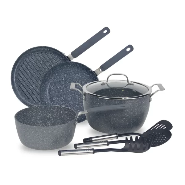 casserol granite cooking pot set Stainless kitchen non-stick fry pan cookware kitchen pans and pans
