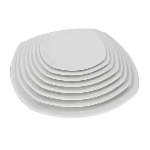 DONGYU factory traditional classic style melamine plates custom design logo melamine dinner plates - Image 3