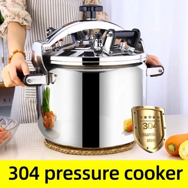 Good Quality SUS304 Stainless Steel Pressure Cooker Pressure Cooker 30-44cm Cookware Manufacturer Pressure Cooker - Image 4