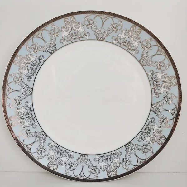 beauty design bone china plate ceramic tableware factory supply high quality 10.5 inch dinner plate - Image 4