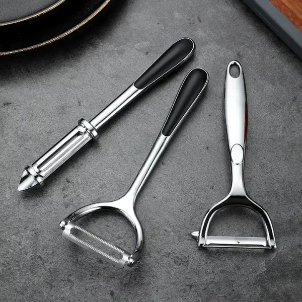 Kitchen Gadgets 2023 Stainless Steel 304 Potato Peeler Fruit Slicer Vegetable Peeler For Home Kitchen - Image 2
