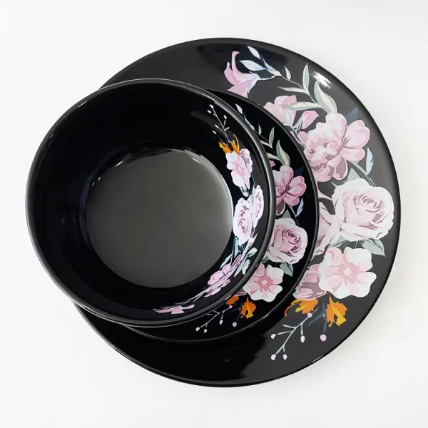 ECO-friendly nordic Newly Developed Breakfast ceramic plate Set Dinnerware Sets Bone China dinner set - Image 6