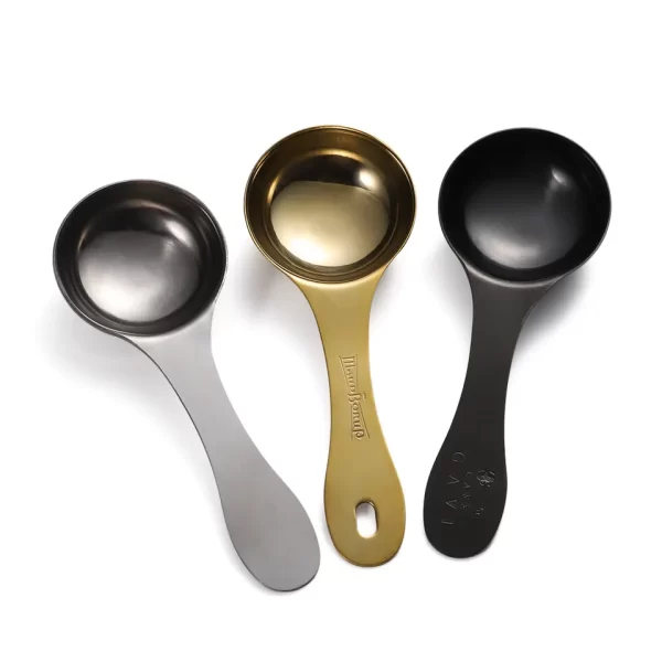 OEM Measuring Scoop BSCI 430 Gold Stainless Steel Measuring Spoon with a hole - Image 2