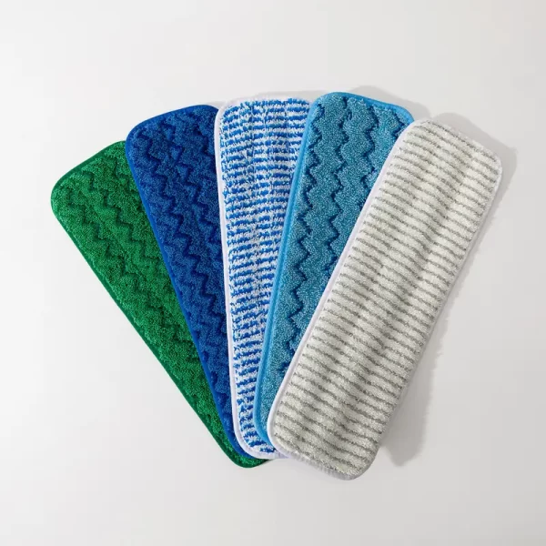 Wholesale Dust Mop Pad Floor Cleaning Flat Mop Refill Microfiber Flat Mop Pad - Image 3
