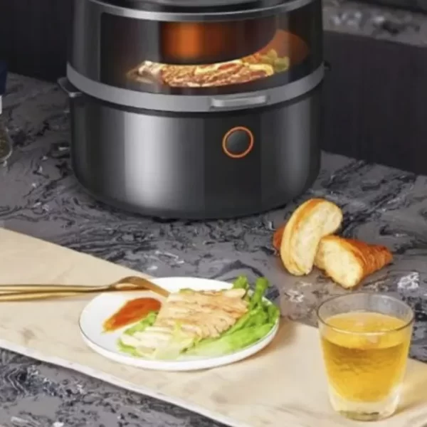 Air fryer visual multifunctional large capacity electric fryer all-in-one machine intelligent oil-free air fryer gift - Image 2