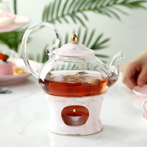 A03-13 High Quality Tea Sets with Teapot Porcelain,Kettle and Teapot Set - Image 2