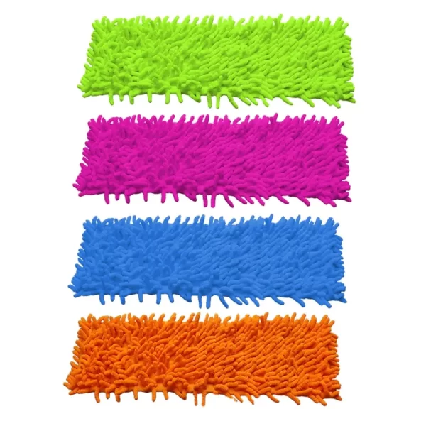 Super Absorbing Microfiber Cleaning Mop Pads Microfiber Mop Pads Refill Heads For Flat Dust Mops - Image 3
