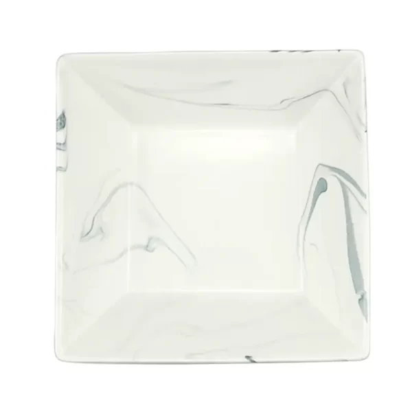 Marble 16pcs Ceramic Dinner Sets Luxury Dinnerware Prices Stoneware Square Shape Plates Kitchen Crockery Dishes - Image 2
