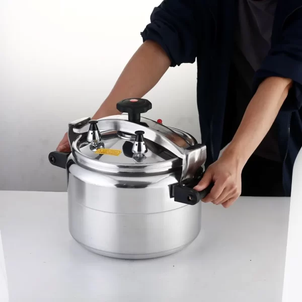 Pressure Cooker with Single Double Bottom Available to Gas Induction Cooker Hot Sale Practical Safety Anti-explosion Aluminum - Image 3