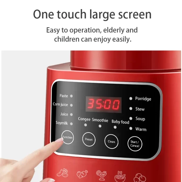 Best quality professional manufacturer electric heaters blender industrial nutrient blender juicer - Image 3
