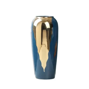 Best Selling Wholesale Grand Custom Design Flower Garden Table Retro Ceramic Vase For Home Decor