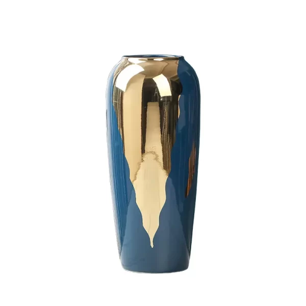 Best Selling Wholesale Grand Custom Design Flower Garden Table Retro Ceramic Vase For Home Decor