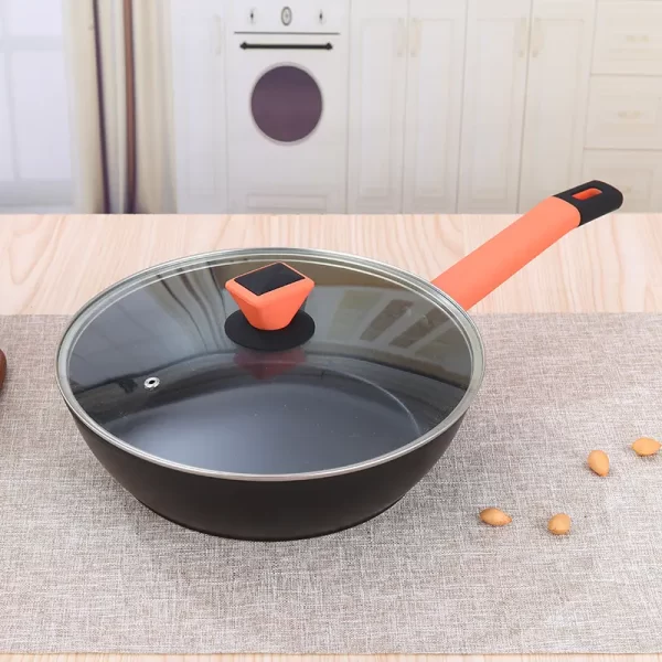 Wholesale Net Red Ten Corner Cookware Set Non Stick Pan Household Wok pots and pans cookware set cooking - Image 3