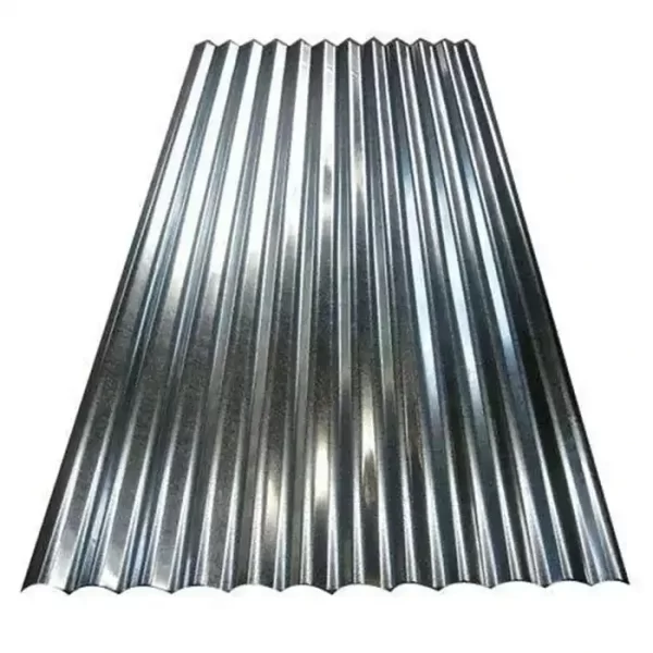 0.2-1MM housing corrugated sheet galvanized material silver non-color coating - Image 3