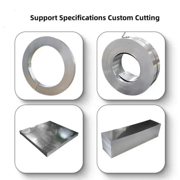 g90 z180 z275 gi zinc coated roll hot dipped galvanized steel coils price - Image 2
