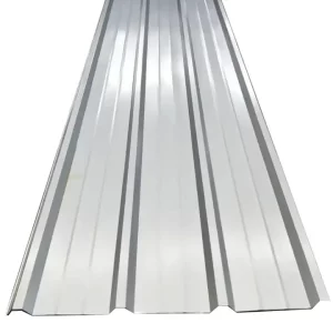 0.2-1MM housing corrugated sheet galvanized material silver non-color coating