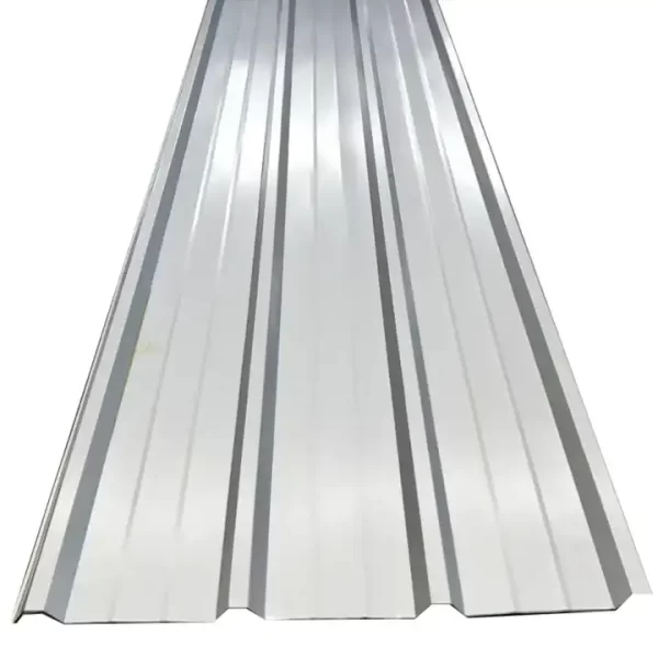 0.2-1MM housing corrugated sheet galvanized material silver non-color coating