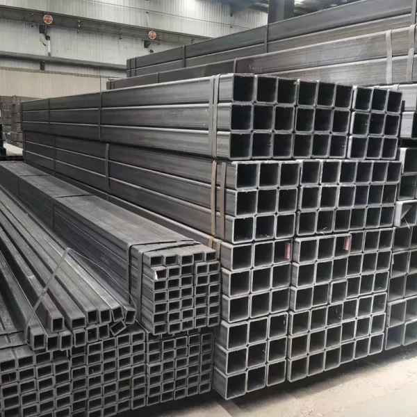 Erw Black Iron Hollow Section Rectangular Square And Steel Pipe 200x200 Ms Square Pipe For Construction - Image 5