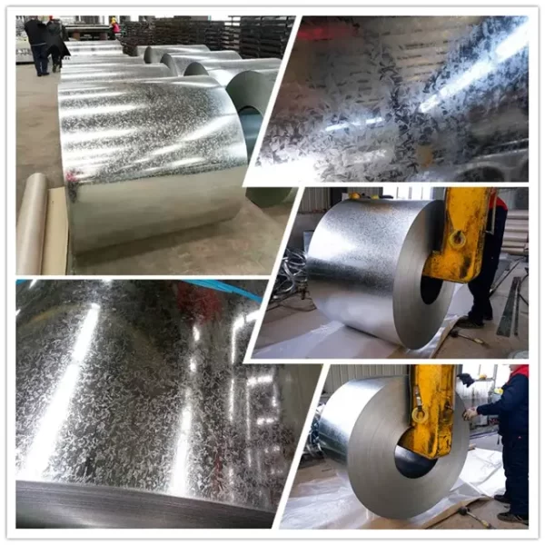 carbon steel surface galvanized coil baby gi steel coil astm a653 cs gi 30 gauge 3.2 mm to 0.7 mm galvanized steel coil - Image 4