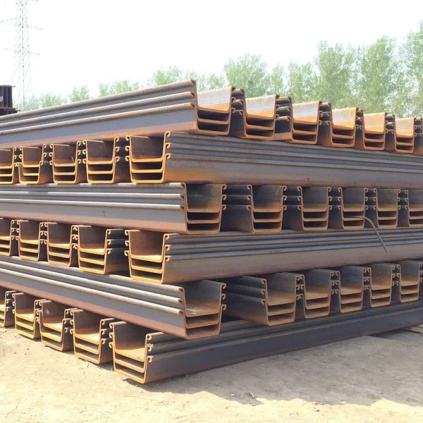 Factory price JISA 5523 hot rolled U iron sheet piling Steel Sheet Pile - Image 5