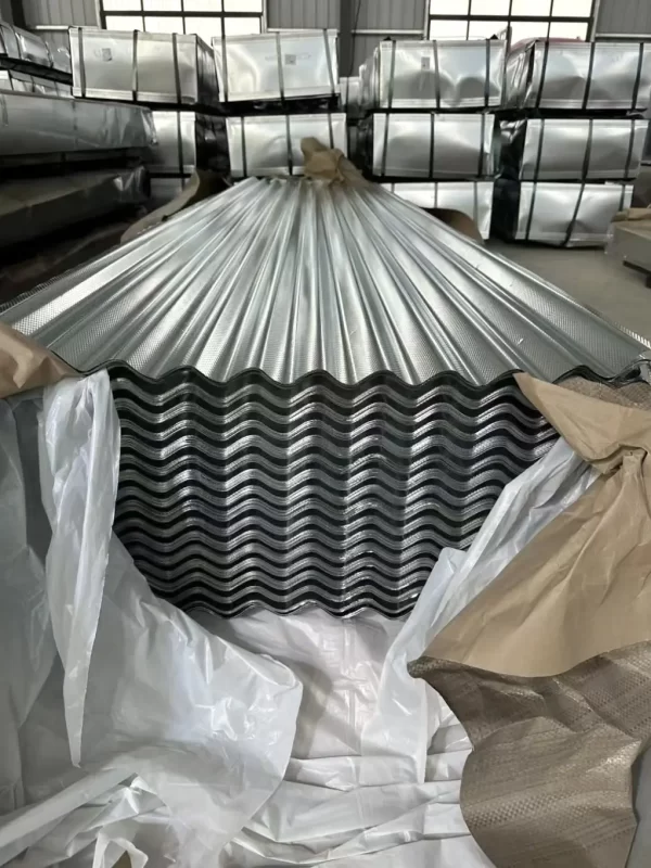 L/C Payment Metal building materials color corrugated steel sheet 0.5mm Thickness Galvanized iron roof sheet corrugated - Image 3
