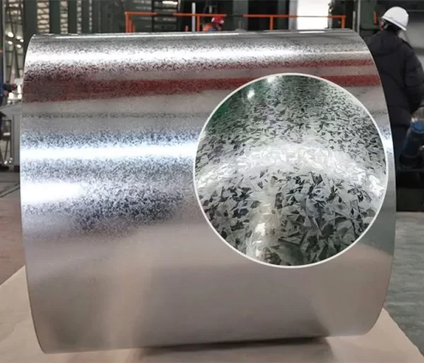carbon steel surface galvanized coil baby gi steel coil astm a653 cs gi 30 gauge 3.2 mm to 0.7 mm galvanized steel coil - Image 2