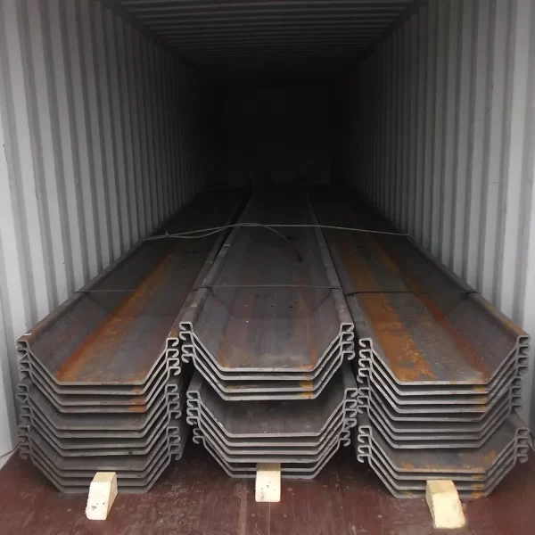 Factory price JISA 5523 hot rolled U iron sheet piling Steel Sheet Pile - Image 2