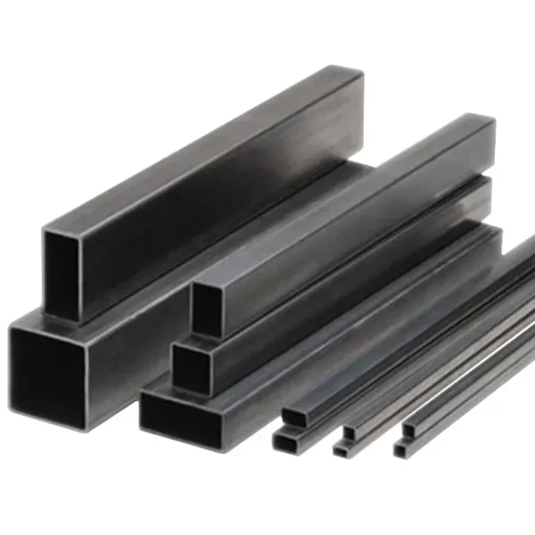 SHS RHS Black Iron Tube Square And Rectangular Hollow Section Steel Carbon Steel Square/Round Pipe